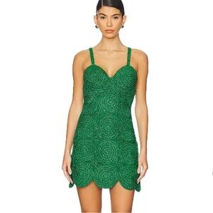 Simon Miller Green Mini Dress